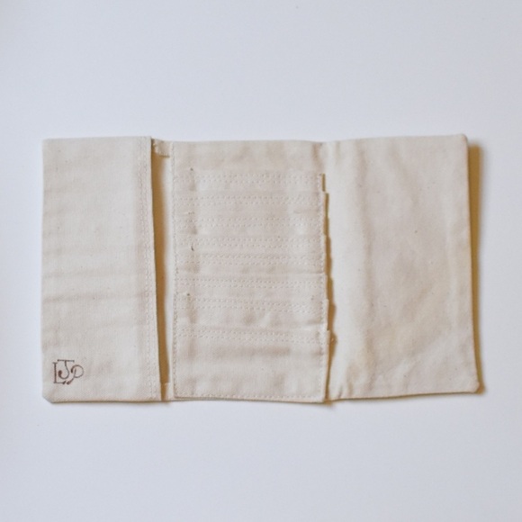 Wallet trifold hand drawn old world map canvas - Picture 3 of 5